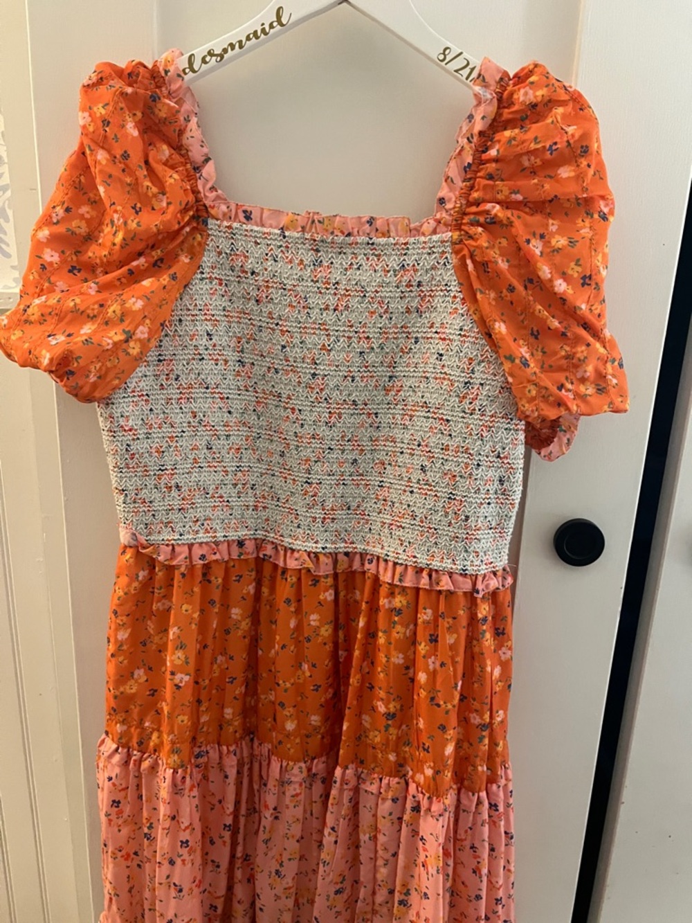 Ivy City Co Emily Sorbet Dress Large like new - Picture 7 of 9